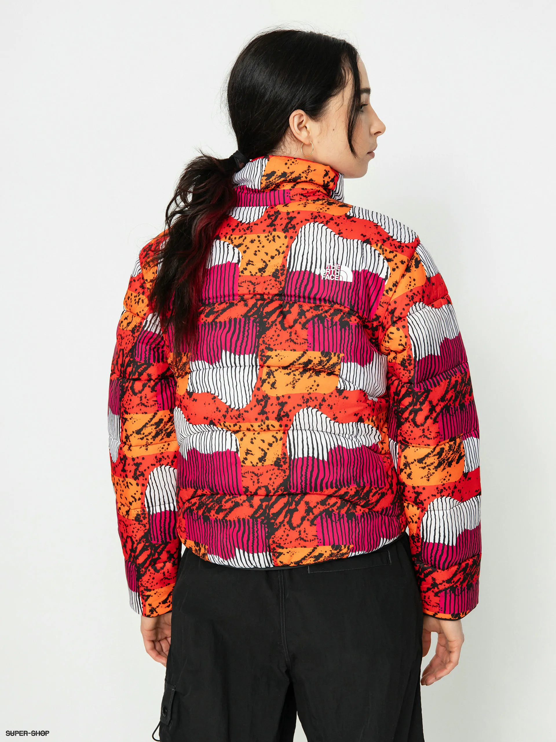 The North Face Tnf 2000 Jacket Wmn (fiery red abstr ysmt pt)