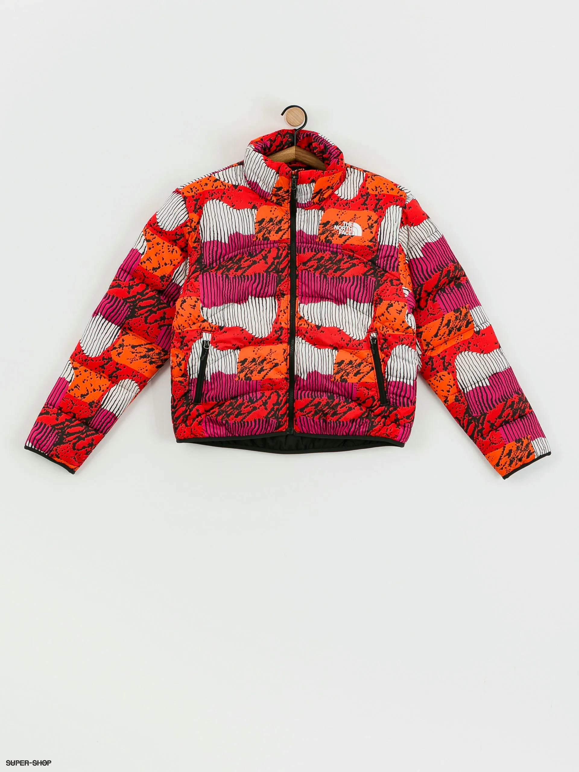 The North Face Tnf 2000 Jacket Wmn (fiery red abstr ysmt pt)