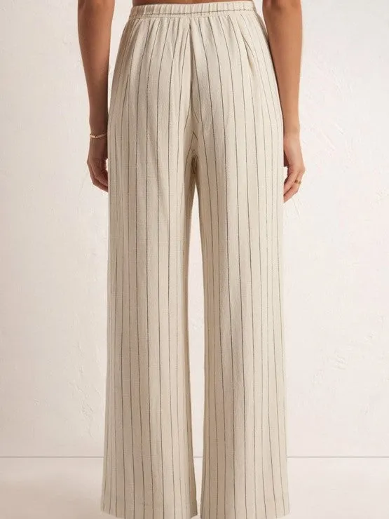 Z SUPPLY Cortez Pinstripe Linen Pant