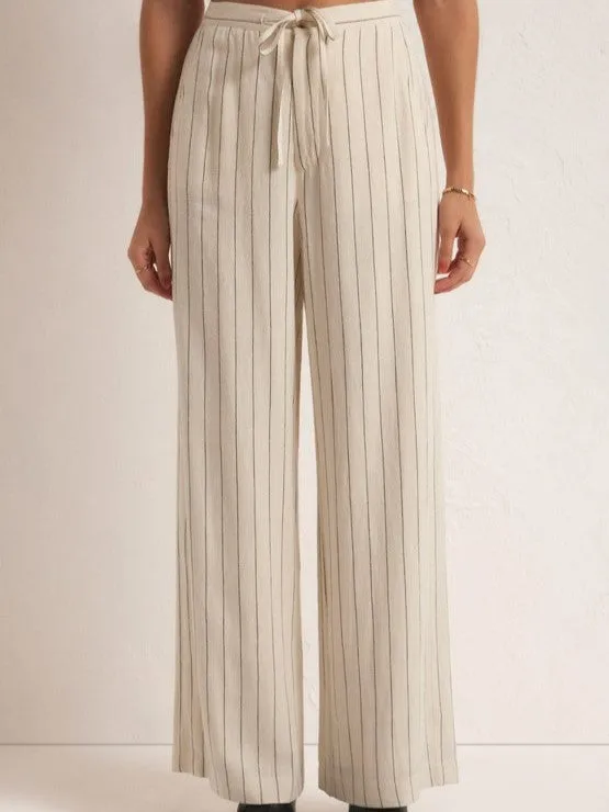 Z SUPPLY Cortez Pinstripe Linen Pant